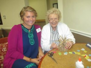 Enjoying crafts